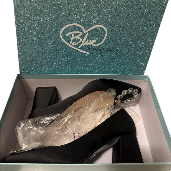 Betsey Johnson SB Lilly Fabric Closed Pointed Toe Classic,copy of MANOLO BLAHNIK - Picture 9 of 11